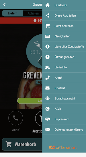 Grevens Pizza Screenshot 2