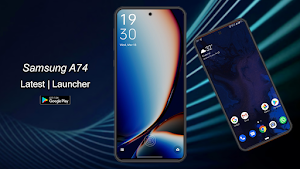 Samsung A74 Launcher Wallpaper Screenshot 2