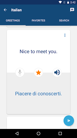 Learn Italian Phrases | Italian Translator Screenshot 2