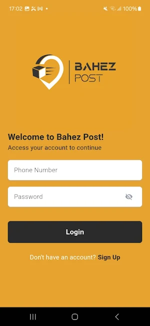 Bahez Post Screenshot 1