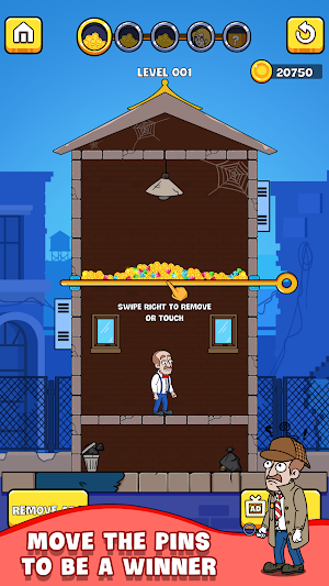 Home Pin - Hero Rescue & How To Loot? Screenshot 1