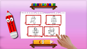BTS Noob Coloring Bok Screenshot 2