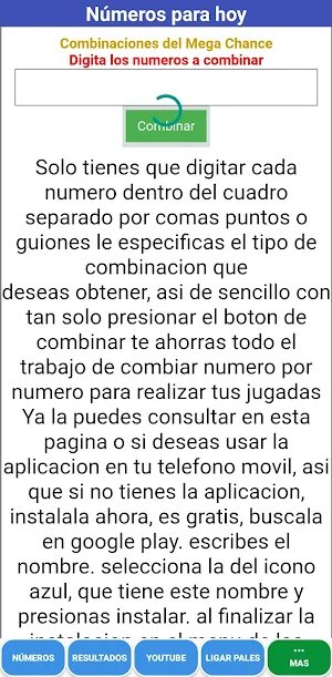 Numero para hoy Screenshot 3