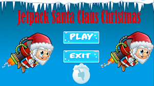 Jetpack Santa Claus Christmas Screenshot 0