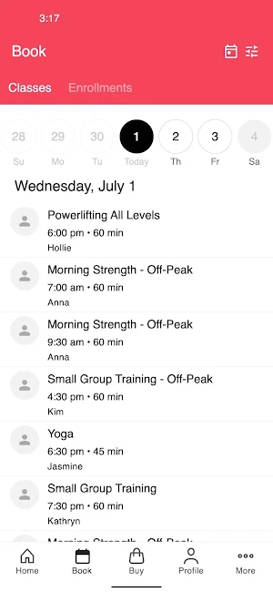 Body Image Fitness Screenshot 1