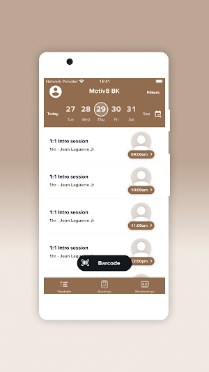 Motiv8 BK Screenshot 1