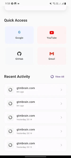 DevFlex - Browser Screenshot 1