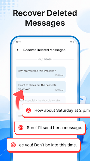 Deleted Messages Recovery App Screenshot 0