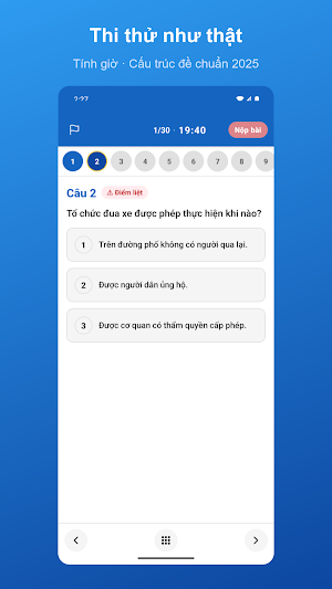 Ôn thi GPLX Ô tô 2026 Screenshot 2