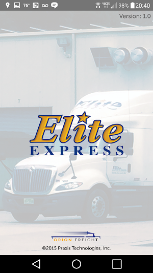 Elite Express for Drivers Screenshot 0