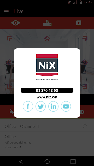NIX GRUP DE SEGURETAT EasyView Screenshot 0