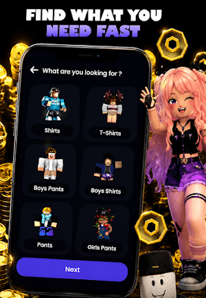 Get Robux for Roblox：RBX Codes Screenshot 1