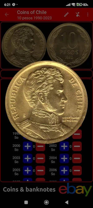 Coins of Chile Screenshot 2