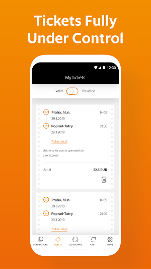 Leo Express: Travel in style Screenshot 2