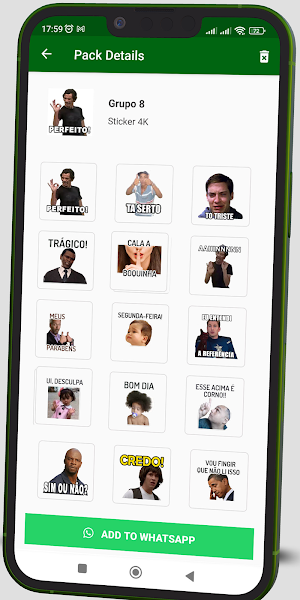Funny Memes Stickers BR Screenshot 3