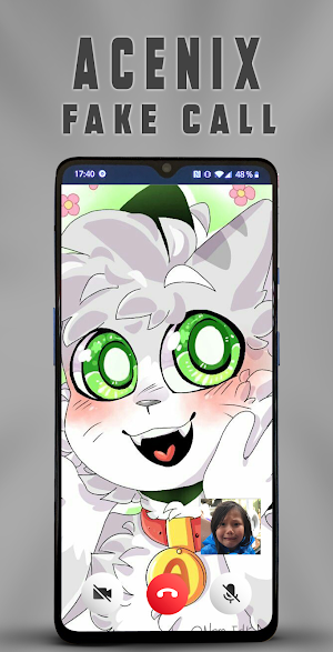 Acenix fake call Screenshot 1
