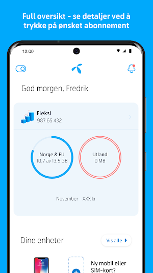 Mitt Telenor Screenshot 0