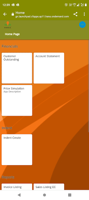 HMEL Business Connect 2.0 Screenshot 2