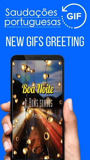 Portuguese Good Night & Sweet Dreams Gif Images Screenshot 0