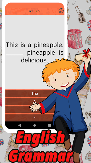English Grammar Test: Exercises Screenshot 1