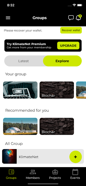 KlimateNet Screenshot 3