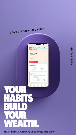 HabitFund – Build & Save Screenshot 0