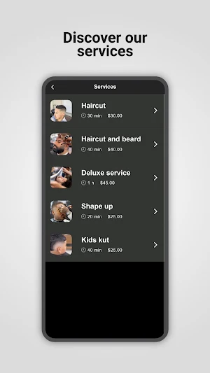 Klever kutz app Screenshot 1