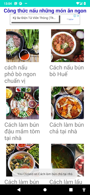 Món ngon mỗi ngày ver 2.0 Screenshot 0