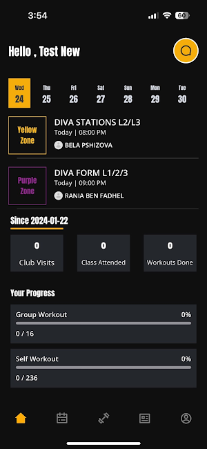 Fitness Map Screenshot 1