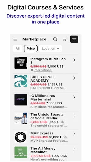 Digital Services Marketplace Screenshot 0