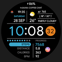 WHTR Digital Watch Face