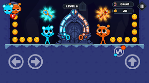 Stick Red Blue: Horror Escape Screenshot 3
