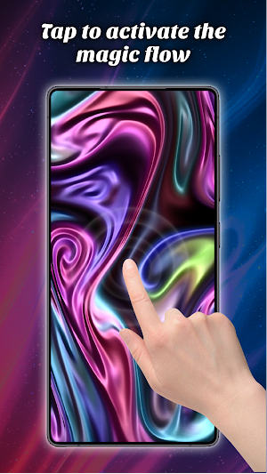 Fluid Magic Live Wallpaper 4D Screenshot 3