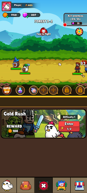 Legend of the Brave Chicken Screenshot 0
