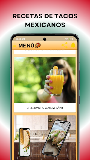 Recetas de Tacos de México Screenshot 3