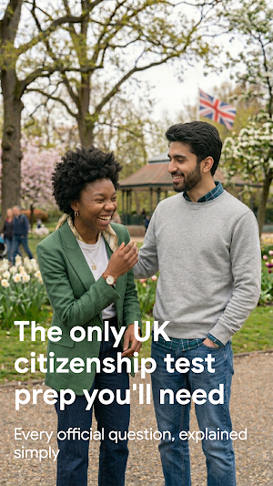 Citizen Pass: UK Life Test Screenshot 0