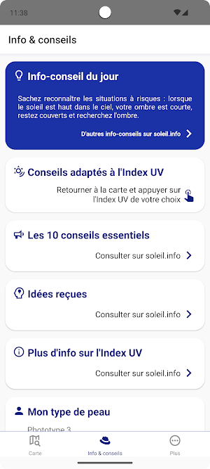 MeteoUV Screenshot 2