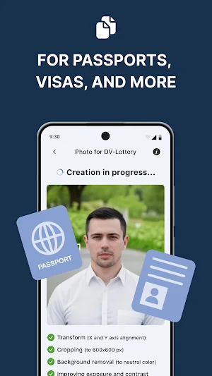 Passport Photo Maker: ID, Visa Screenshot 3
