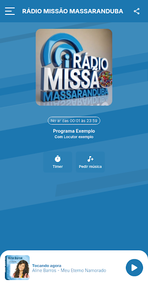 RÁDIO MISSÃO MASSARANDUBA Screenshot 0