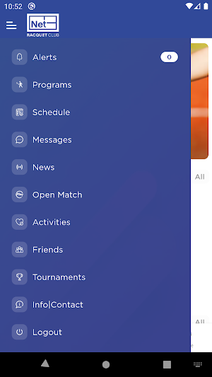 Net Racquet Club Screenshot 1