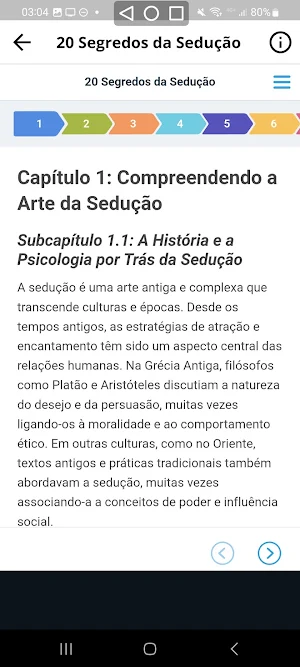 20 Segredos da Sedução Screenshot 1