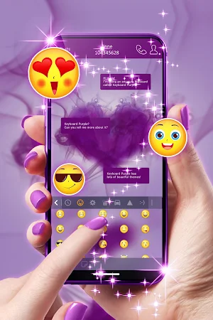 Keyboard Purple screenshot 2
