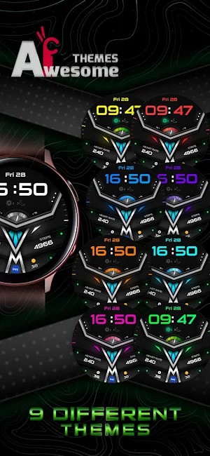 RAPTOR - Digital Watch Face Screenshot 2
