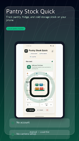 Pantry Stock Quick Screenshot 0