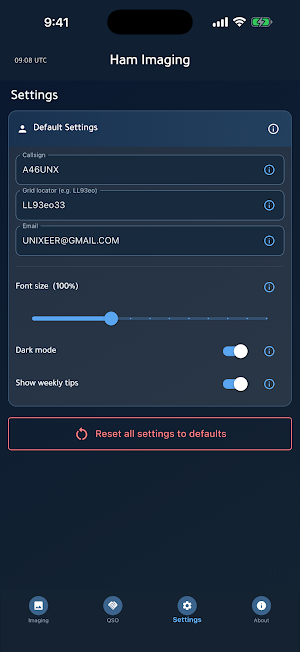 Ham Imaging Screenshot 2