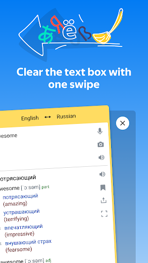 Yandex.Translate – offline translator & dictionary screenshot 8