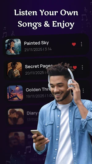 Loxira - AI Song & Music Maker Screenshot 2