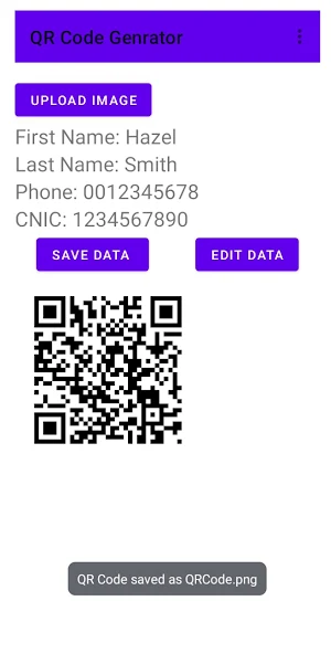 QR Code Genrator Screenshot 3