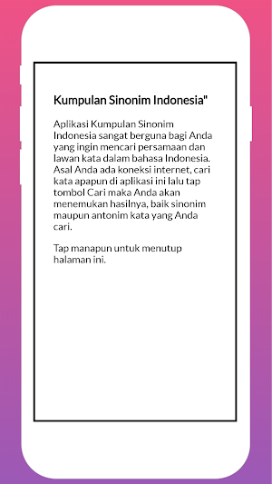 Kumpulan Sinonim Indonesia Screenshot 3
