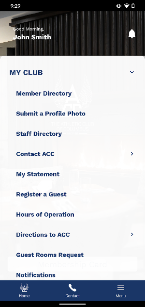 Athletic Club of Columbus Screenshot 1